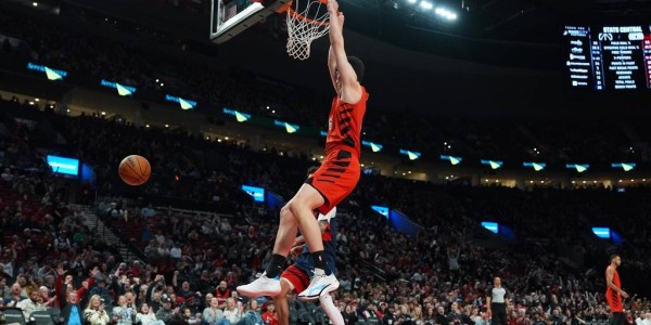 杨瀚森6分4板阿夫迪亚20分 开拓者大胜奇才