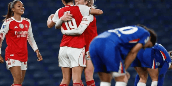 米兰体育解析阿森纳女足总比分3-2淘汰切尔西，晋级欧冠四强