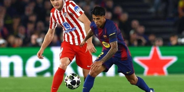 20年等一回！马竞客场2比0掀翻巴萨，历史规律暗示床单军团必晋级