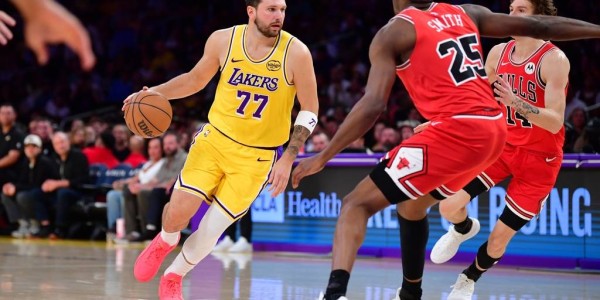 东契奇51+10+9里夫斯30分 詹姆斯18+7+7湖人胜公牛