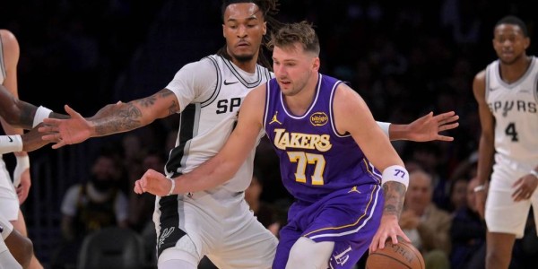 NBA杯-东契奇35分詹姆斯19+15 湖人不敌马刺