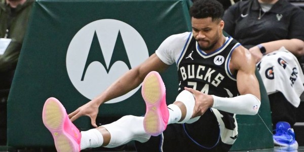 字母哥左膝过度伸展并伴随骨挫伤 一周后接受复查