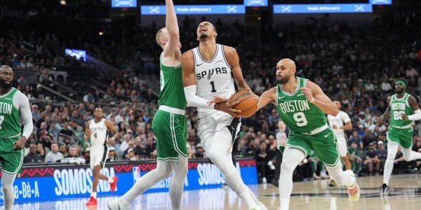 文班亚马39+11布朗被驱逐 马刺险胜凯尔特人