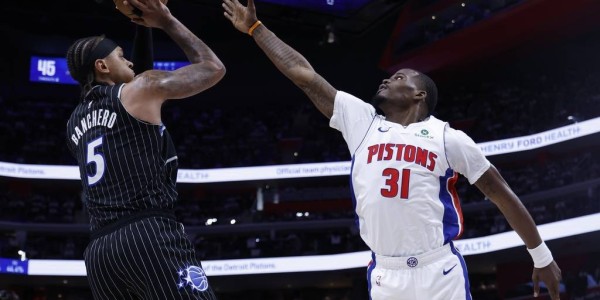 班凯罗23+9贝恩卡特双17+6+5 坎宁安39分魔术胜活塞1-0