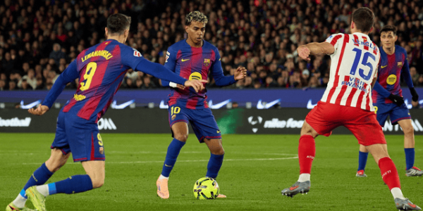 马德里竞技 vs 巴塞罗那：五大必看理由，对决不容错过