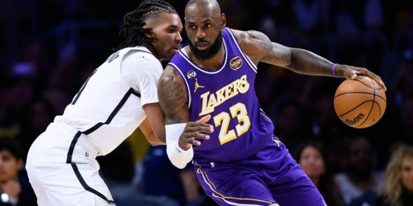 东契奇41+8詹姆斯14+6+8 里夫斯26分湖人送篮网10连败