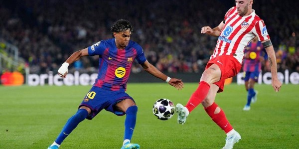 欧冠1/4决赛次回合：马德里竞技vs巴塞罗那，亚马尔单挑大都会防线的极限考验夜