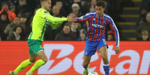 欧协联1/8决赛首回合：水晶宫首回合0-0AEK拉纳卡 萨尔兜射造险拉纳卡全场0射正