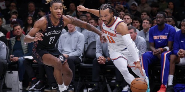 唐斯37+12克洛尼31分 布伦森27分尼克斯轻取篮网