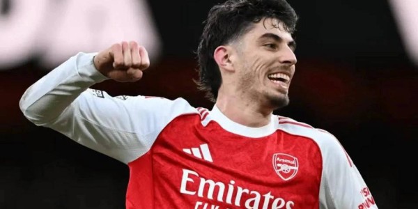 命运多舛！阿森纳中锋哈弗茨肌肉伤势无缘北伦敦德比 过去一年两度重伤困扰