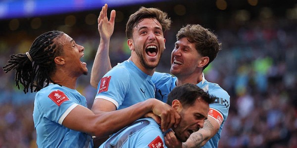 曼城成首支连续四年进足总杯决赛球队