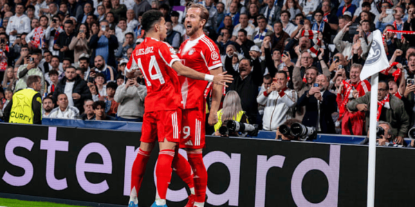 欧冠晋级形势一夜大变：皇马主场落败，拜仁攻陷伯纳乌，阿森纳1-0绝杀