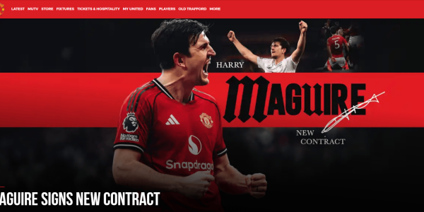 官方：曼联与马奎尔续约至2027年夏 附加一年续约选项