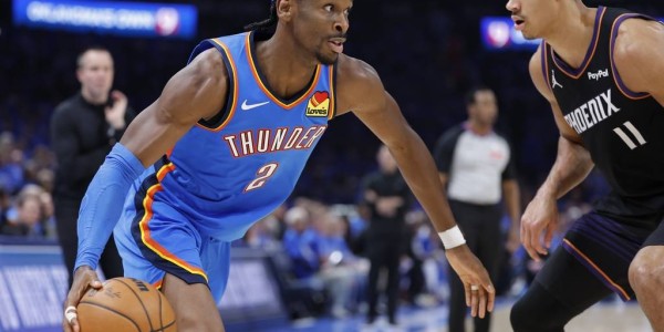 压力山大！SGA手感冰凉18中5三分4中0 罚球15中砍25分