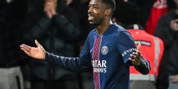 随着登贝莱梅开二度+比分3-1,巴黎圣日耳曼4连胜+领跑法甲积分榜