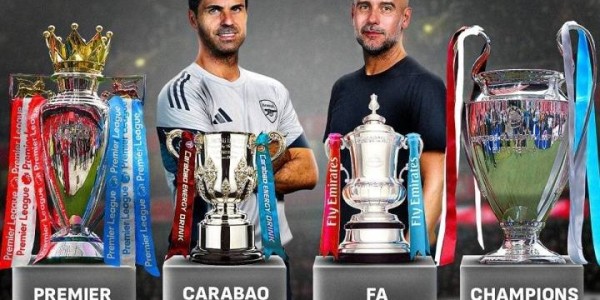 英超奇景！曼城阿森纳四线并进，3月决战将创英格兰足坛历史