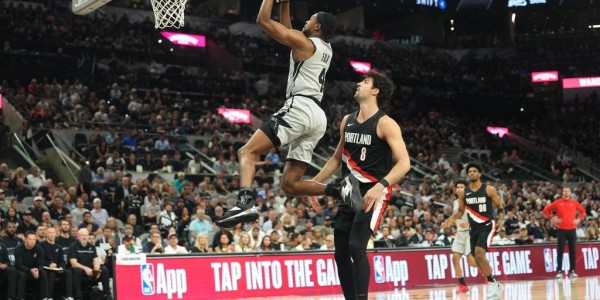 文班伤缺福克斯25+7阿夫迪亚29分 马刺力克开拓者