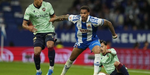 随着10人西班牙人0-0西甲倒数第二，西甲最新积分榜出炉