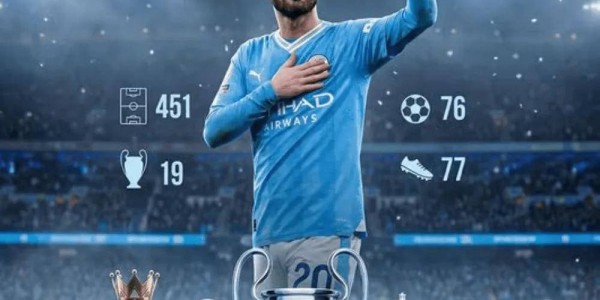 能跑1万3千米的蓝月小兔子，他是曼城不可或缺的隐形支柱