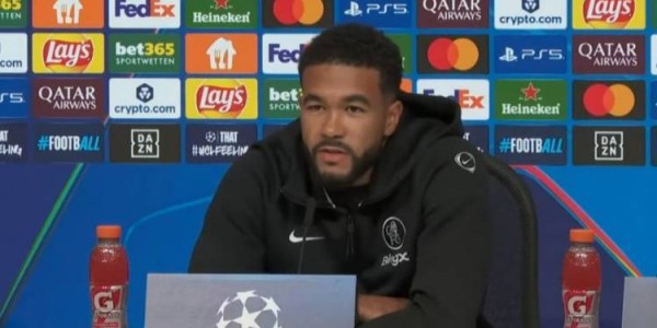 里斯-詹姆斯：我们想在最高水平竞争 祝杰克逊顺利但不包括明晚