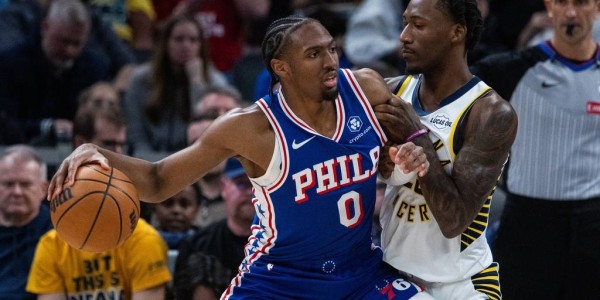 马克西32+9+8恩比德27分 76人大胜步行者