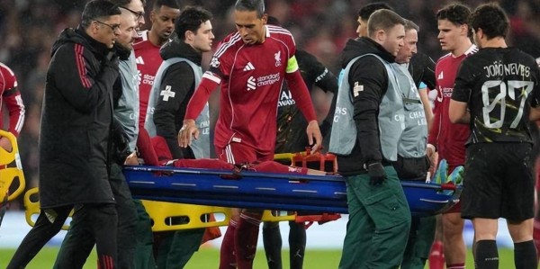 欧冠出局后再遭重创 利物浦9000万神锋重伤 或缺阵1年+无缘世界杯