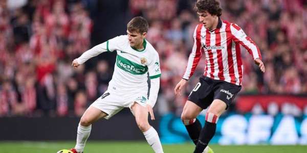 西甲积分榜最新变化：毕尔巴鄂竞技主场2-1力克埃尔切