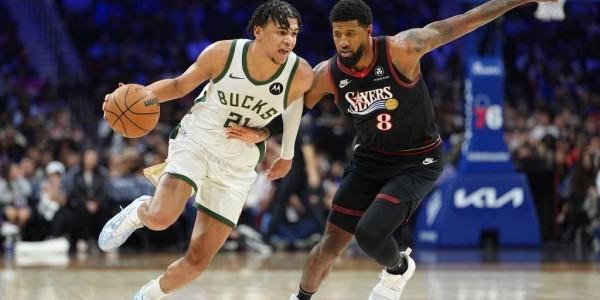 马克西21分格兰姆斯20分瑞安22+10 76人胜雄鹿