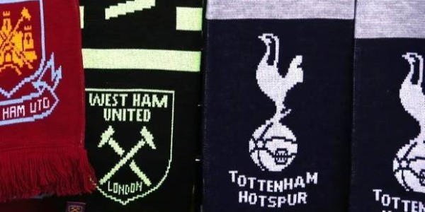 卫报：主场战热刺，西汉姆禁售双拼围巾，防止客队球迷进入主队区