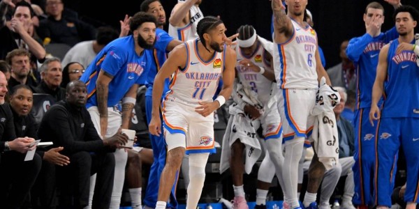 强势！雷霆背靠背拿联盟第一 连续三年获西部榜首