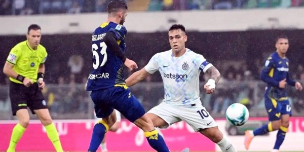 意甲神剧情！国米2-1险胜鱼腩，劳塔罗屡失良机＋比塞克逃红＋补时乌龙绝杀