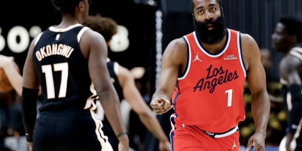 哈登27分9助9伦纳德21分 快船客场大胜老鹰