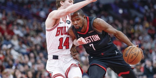 杜兰特空砍40分申京33+13+10 谢泼德13分火箭不敌公牛