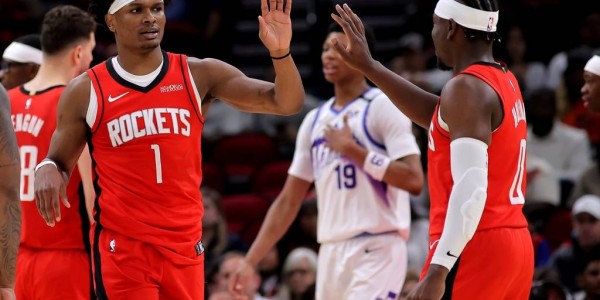 杜兰特25+5+6阿门21+8 申京19分火箭大胜爵士迎五连胜