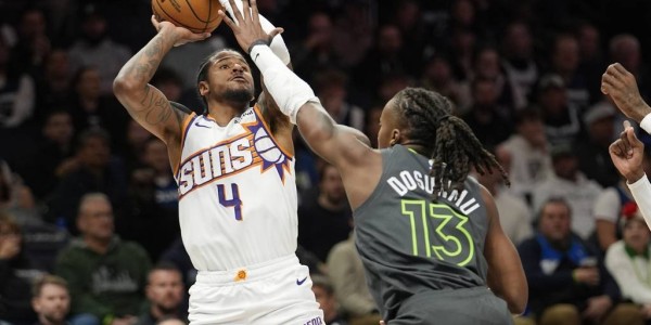 兰德尔32分布克空砍34分 森林狼胜太阳