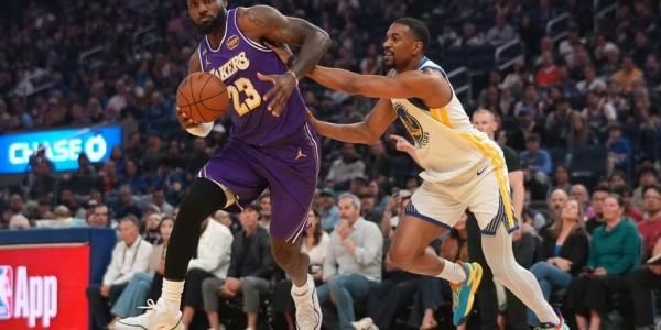 詹姆斯26+8+11库里缺阵 湖人大胜勇士