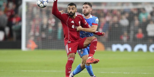 欧冠-萨拉赫传射西蒙尼染红 范迪克绝杀利物浦3-2马竞