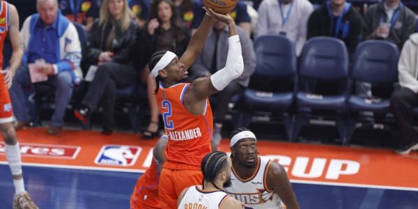 亚历山大28+8 雷霆49分大胜太阳进NBA杯西决