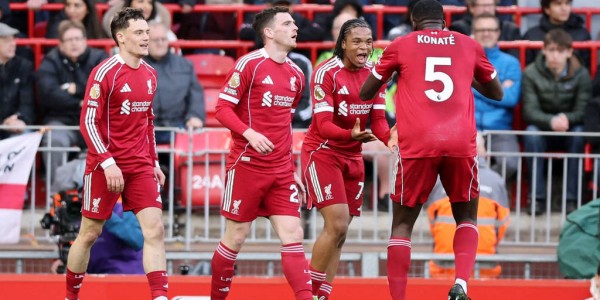 英超-恩古莫哈破门萨拉赫建功 利物浦2-0富勒姆止三连败