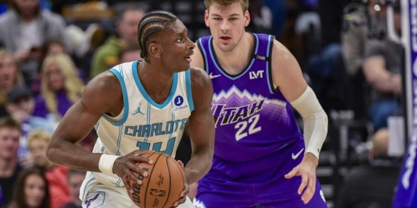 鲍尔17+5+5曼20分 黄蜂9人上双狂胜爵士55分