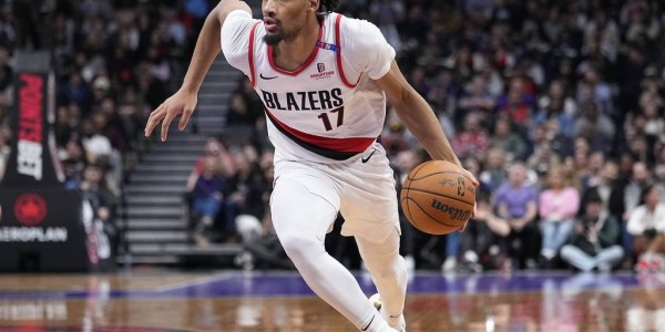 开拓者为夏普开出4年9000万报价 上赛季场均18.5分