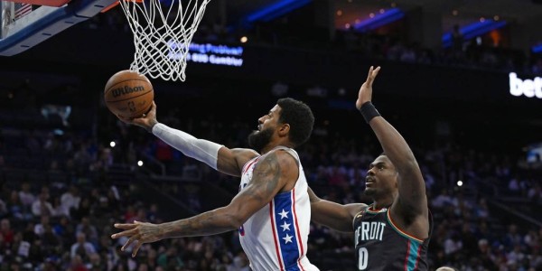 马克西23分哈里斯19分杜伦16+7 活塞力克76人迎三连胜