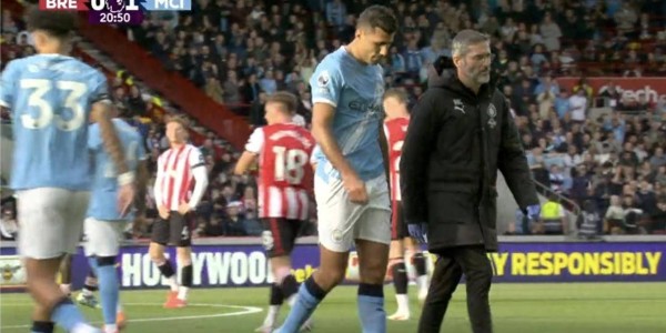 罗德里伤退！曼城中场告急，忧心忡忡