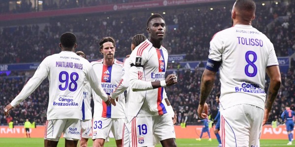 随着里昂2-0，梅斯1-3，图卢兹1-2，昂热0-2，法甲最新积分榜出炉