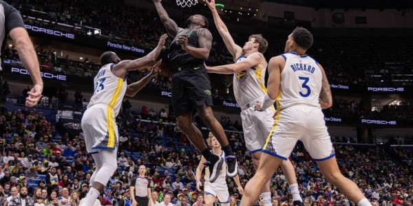 波杰姆斯基16+15威廉森26分 勇士不敌鹈鹕