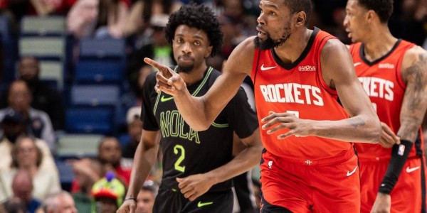 申京36+14杜兰特20分 火箭大胜鹈鹕