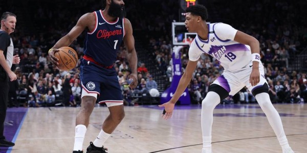 哈登16+3+10伦纳德21+7+4 快船客胜爵士迎3连胜